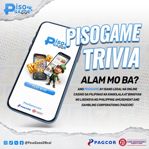 PisoGame campaign creative with the Bansot mascot 3