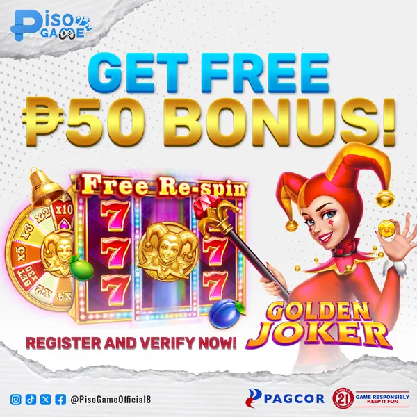 PisoGame campaign creative with the Bansot mascot 4