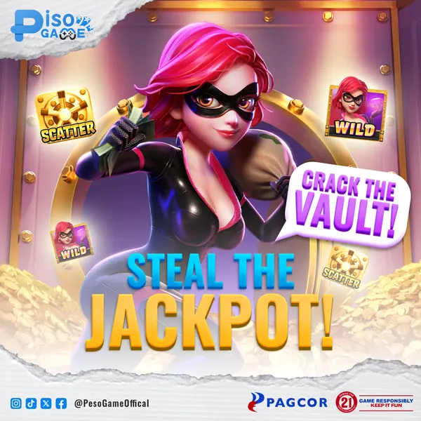 PisoGame campaign creative with the Bansot mascot 12
