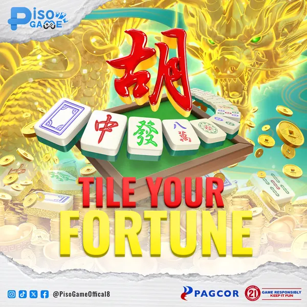 PisoGame campaign creative with the Bansot mascot 13